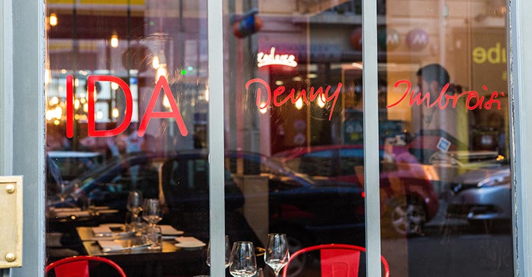 restaurant Ida, par Denny Imbroisi, Paris 15