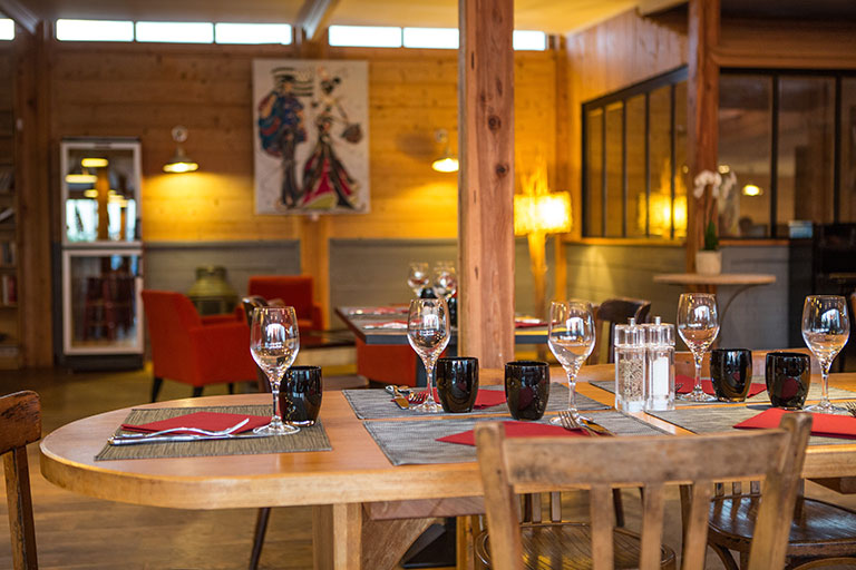 La table de TyPot, le bistro de Carantec, salle.