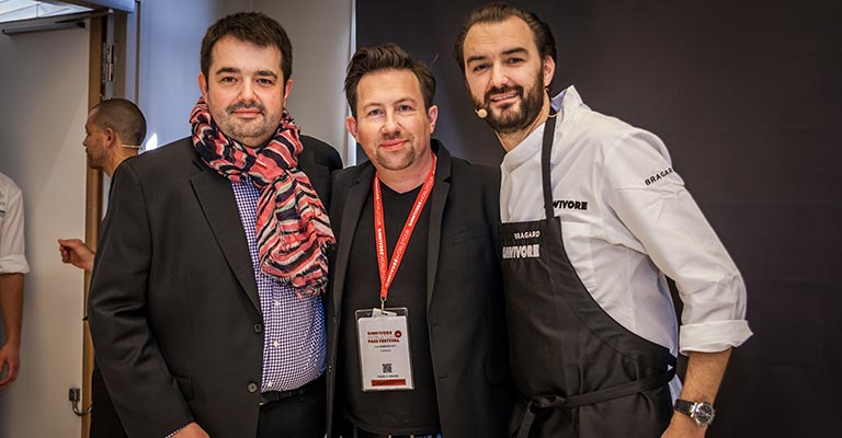 Omnivore 2015, les chefs à cet événement