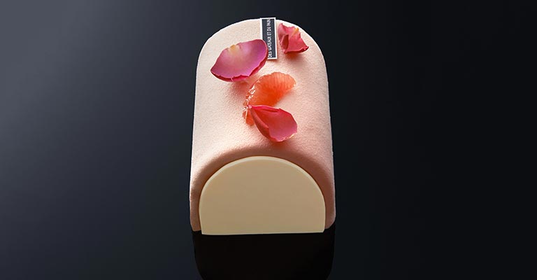 Bûches Pamplamousse Rosa par Claire Damon Des gâteaux et du pain