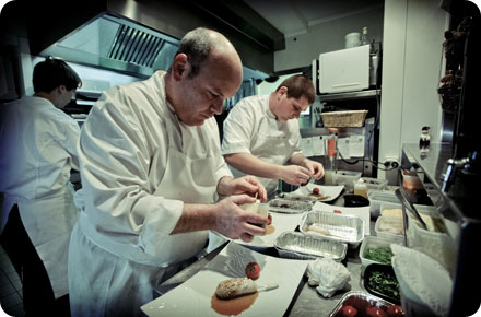 Laurent Favier Chef du restaurant Chai nous comme chai vous à l'ile de ré