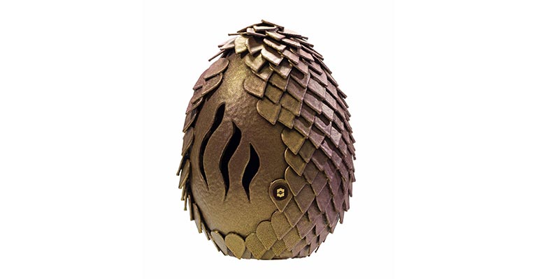 L'Oeuf Tina Long "Dragon du Ciel" par le chef pâtissier du Shangri La, Michael Bartocetto