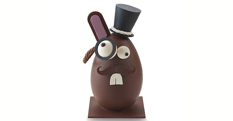 Le Lapin un peu crétin de Vincent Guerlais chocolatier-pâtissier de Nantes