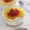 photo Panacotta au nectar de mangue et fruits frais