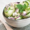 photo Salade de courgette à la féta et à la menthe fraîche