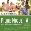 photo Pique-nique des Vignerons Indépendants les 18, 19 et 20 mai 2013