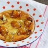 photo Clafoutis à la mirabelle et au Saint-Agur