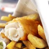 photo Crispy fish & chips sauce tartare