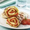 photo Wrap tomates, pistou et mozzarella