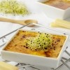 photo Crème brûlée au Gruyère AOC, pousses d’ô