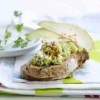 photo Tartines de poires au beurre d'avocat roquefort