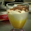 photo Verrine au coulis de mangue crème de coco et speculoos