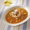 photo Tartare de concombre et radis en nage de gaspacho