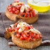 photo Bruschetta aux haricots blancs et à l'origan