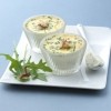 photo Petits flans de crabe et mesclun