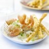 photo Fondue de fenouil et langoustines juste dorées, crème à l’anis