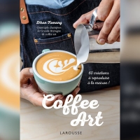 Coffee art par Dhan Tamang, aux Editions Larousse