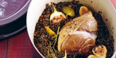 photo Gigot d’agneau aux lentilles