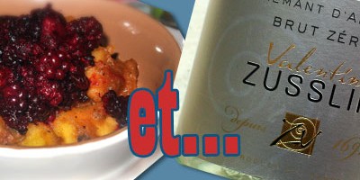 Accord crémant Zusslin et fruits de saison