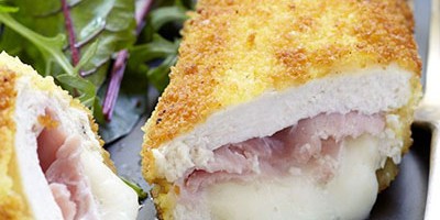 photo Cordon-bleu à la tomme de chèvre et à l'estragon