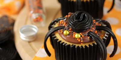 photo Pour Halloween Cupcakes araignées