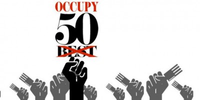 photo Occupy50best contre le classement des 50 meilleurs restaurants du monde