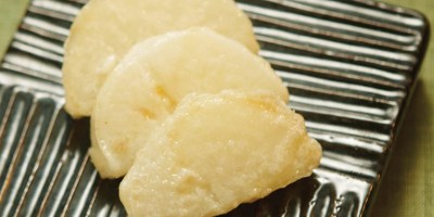 photo Le radis blanc dans la cuisine des temples bouddhistes coréens