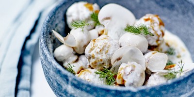 photo Meatballs à la suédoise, des boulettes de veau aux champignons et à l’aneth