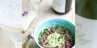 photo Tartare de Boeuf à l'avocat par le chef étoilé Akrame Benallal