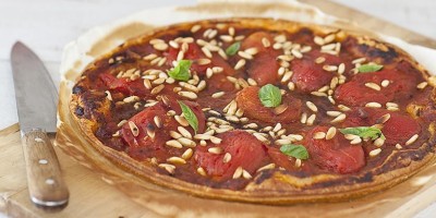 photo Tarte fine à la tomate