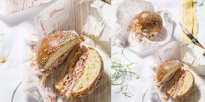 photo Sandwiches New-Look au Jambon cuit par Frédérick e Grasser Hermé