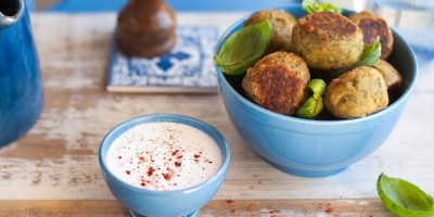 photo Falafels au pistou et leur petite sauce Tahini