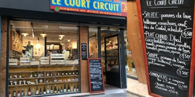 Le Court Circuit, nouvelle épicerie, table d'hôte, Paris 10