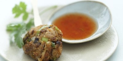 photo Croquette de lapin condiment piment doux