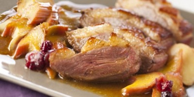 photo Canard, sauce à la rhubarbe et au gingembre