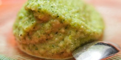 photo Glace aux courgettes et parmesan