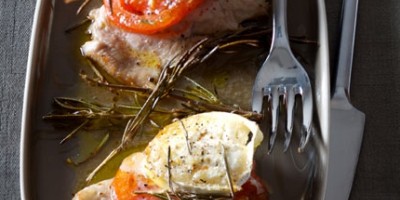 photo Escalopines de veau au chèvre