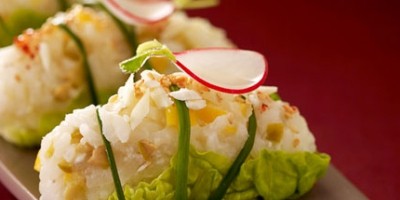 photo Rouleaux printaniers en salade au Mâconnais sec