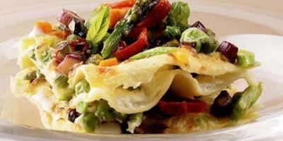 photo Lasagnes gratinés aux légumes