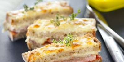 photo Croque-monsieur d’agneau et sa purée de tomates