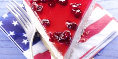 photo Cheese cake aux US cranberries