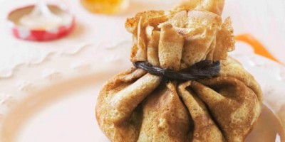 photo Aumônières aux pommes, chocolat et Marmelade d'Oranges Amères