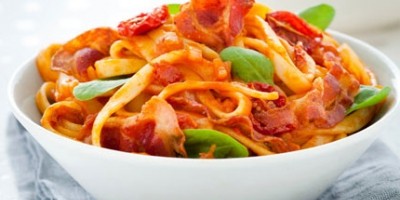 photo Linguine au Curcuma aux tomates séchées