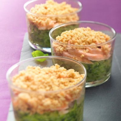 Recette de Crumble de courgettes