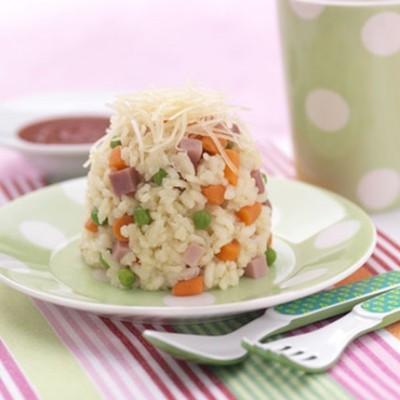 Risotto rigolo pour enfants