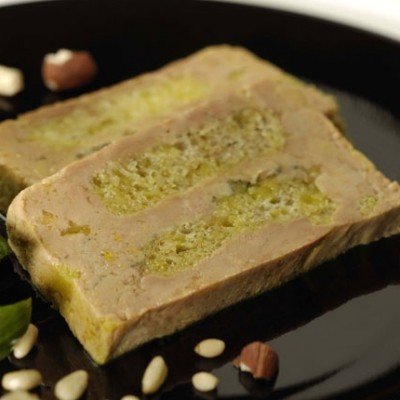 Marbré de foie gras au Banette Briare et au miel