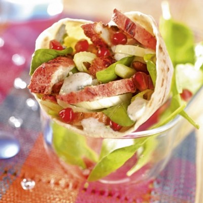 Wrap poulet Tandoori