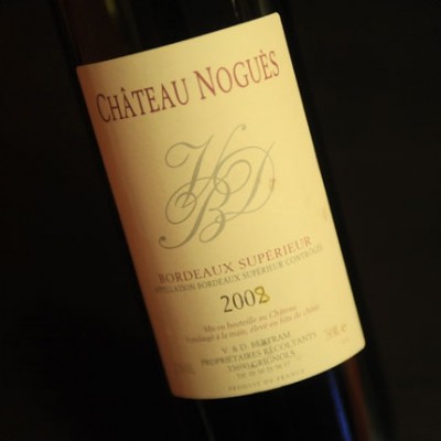 Château Noguès 2008, Bordeaux Supérieur