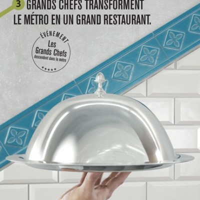 Une station de métro transformée en restaurant ou un bus en cantine nomade