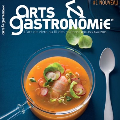 Magazine Arts et Gastronomie en kiosque depuis le 1er mars